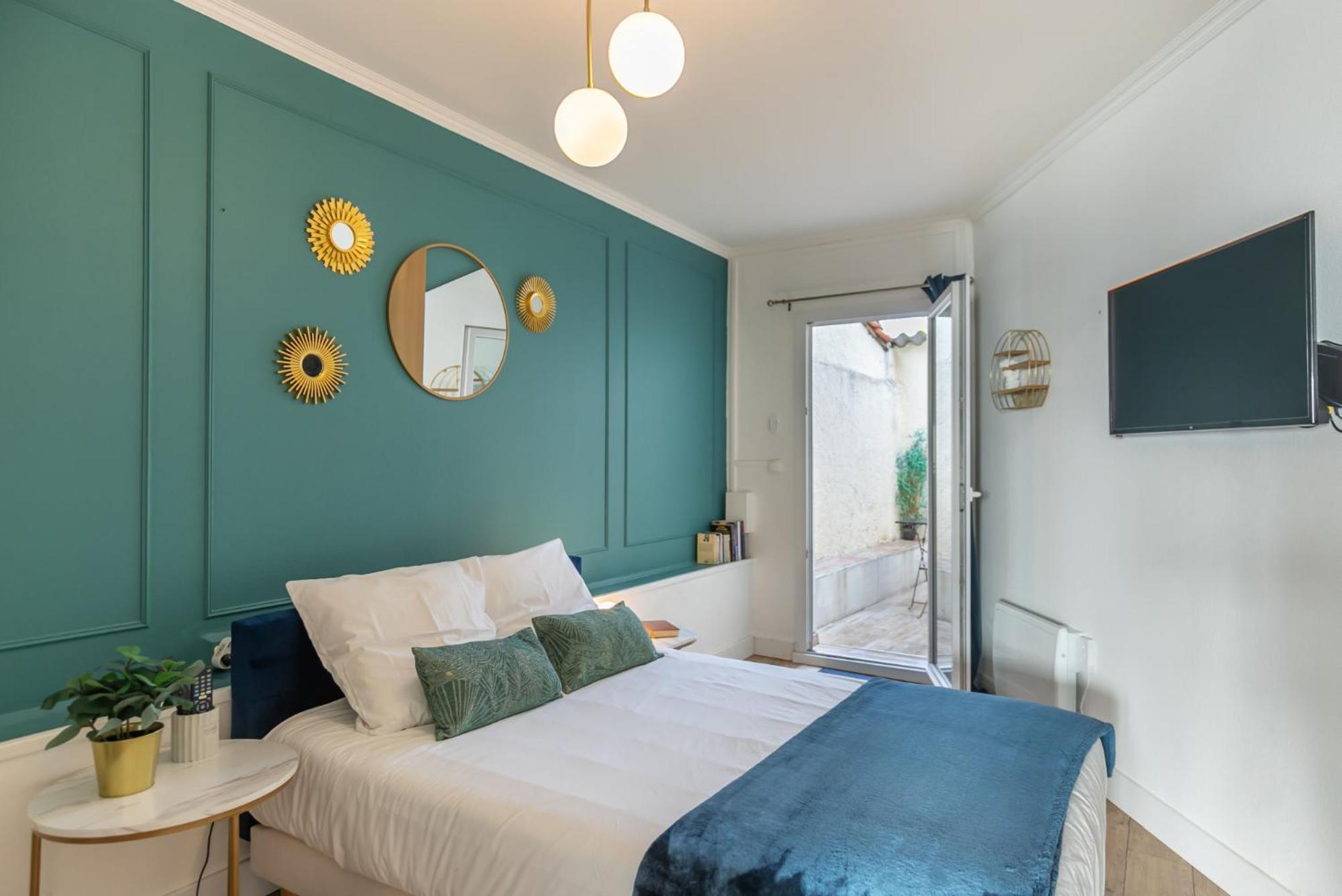 Le Neo - Studio Chic Avec Sa Cour Privative Et Fibre Bergerac Exterior foto